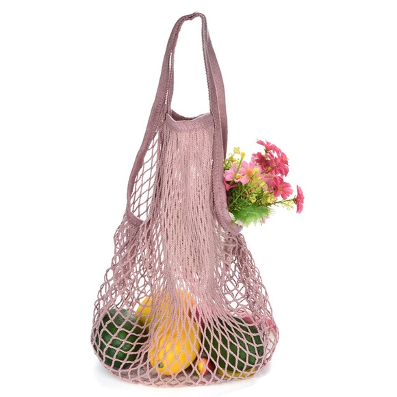 Handbags - Brand new pink small net bag
